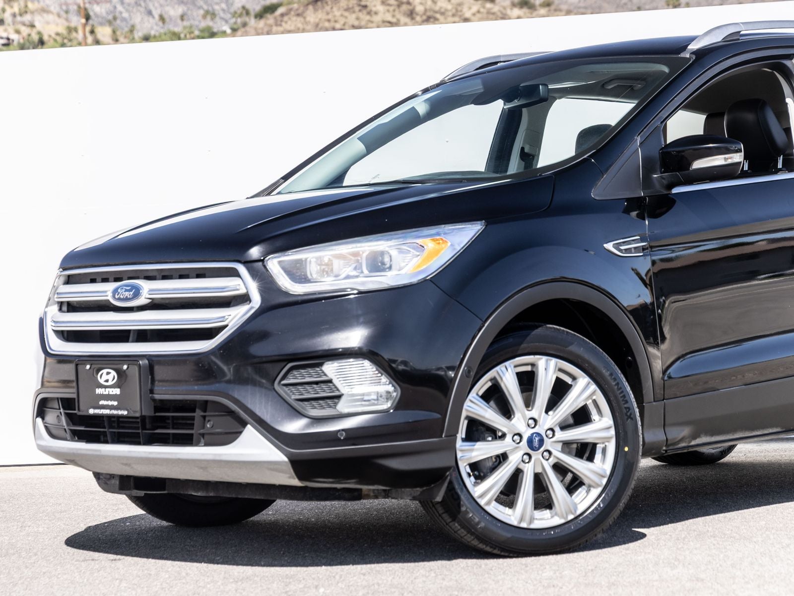 Used 2018 Ford Escape Titanium with VIN 1FMCU0J97JUA24025 for sale in Palm Springs, CA