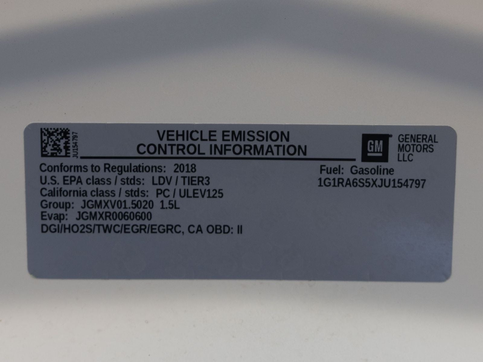 2018 Chevrolet Volt LT