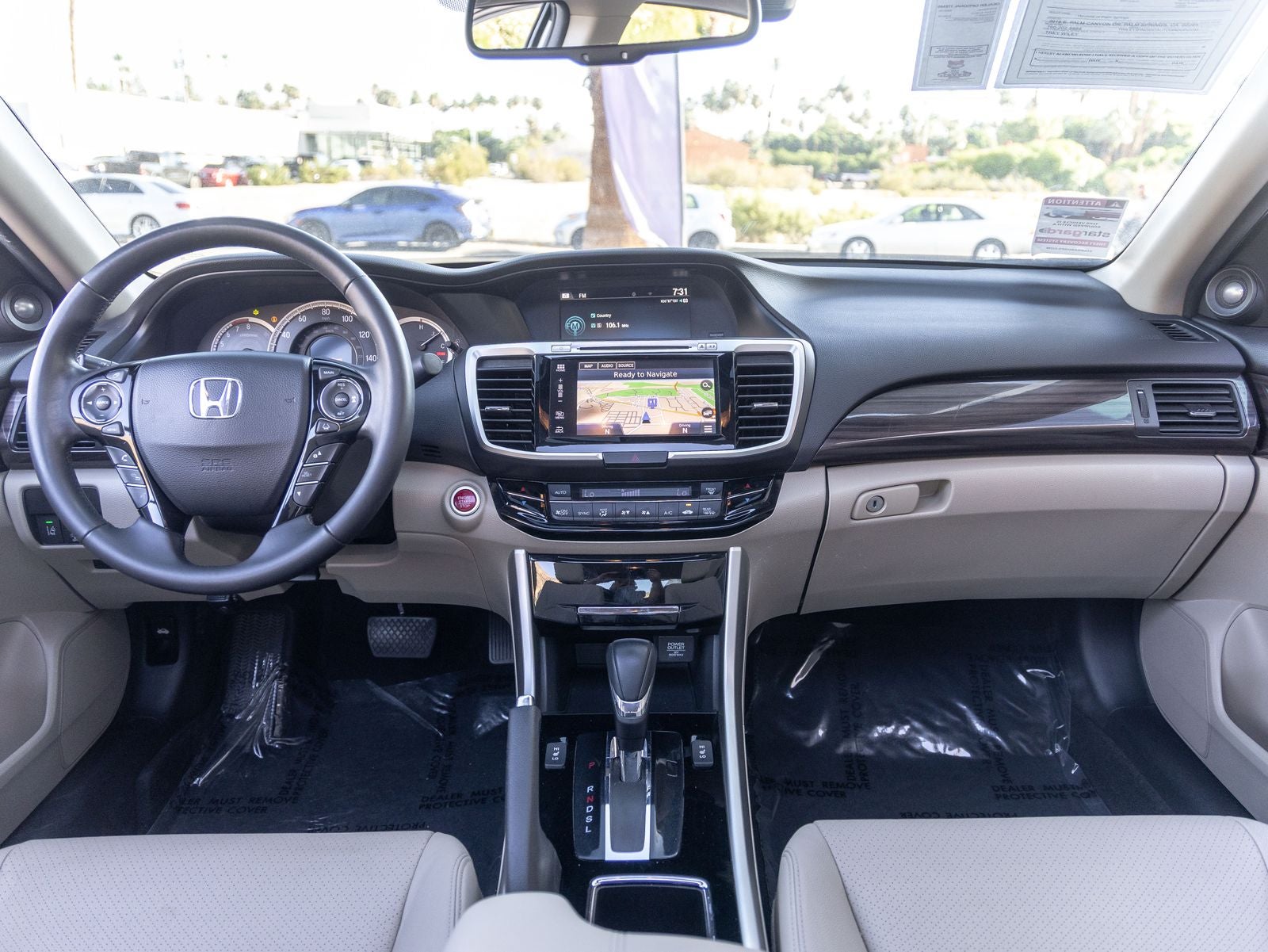2016 Honda Accord EX-L w/Navigation and Honda Sensing