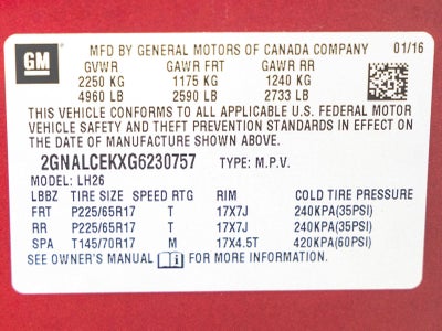 2016 Chevrolet Equinox LT
