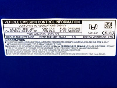 2024 Honda Civic Sport