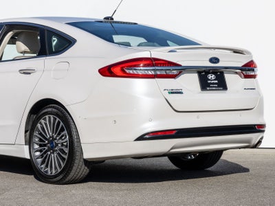 2017 Ford Fusion Energi Platinum