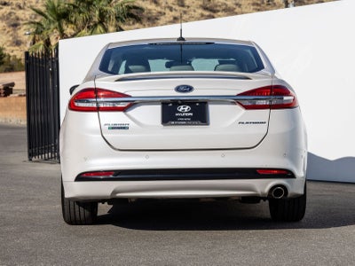 2017 Ford Fusion Energi Platinum