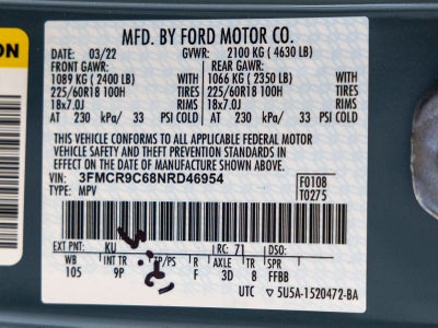 2022 Ford Bronco Sport Outer Banks