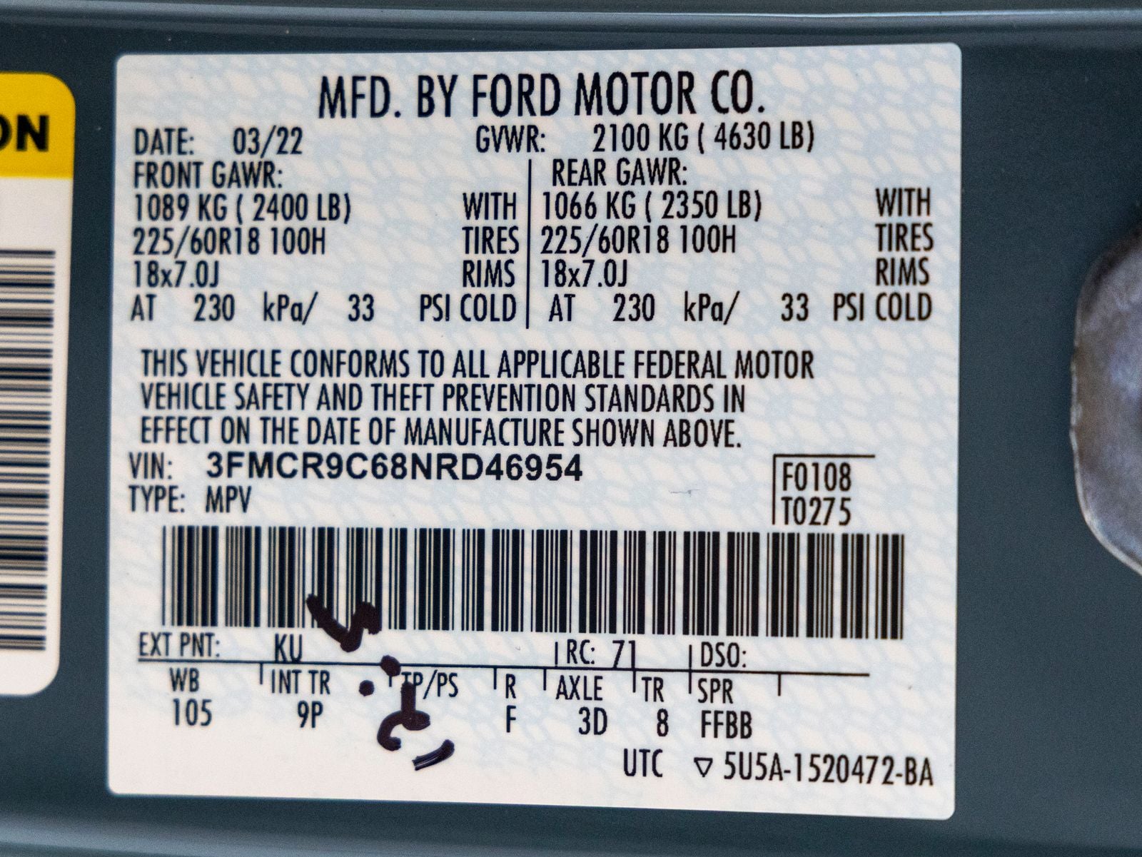 2022 Ford Bronco Sport Outer Banks