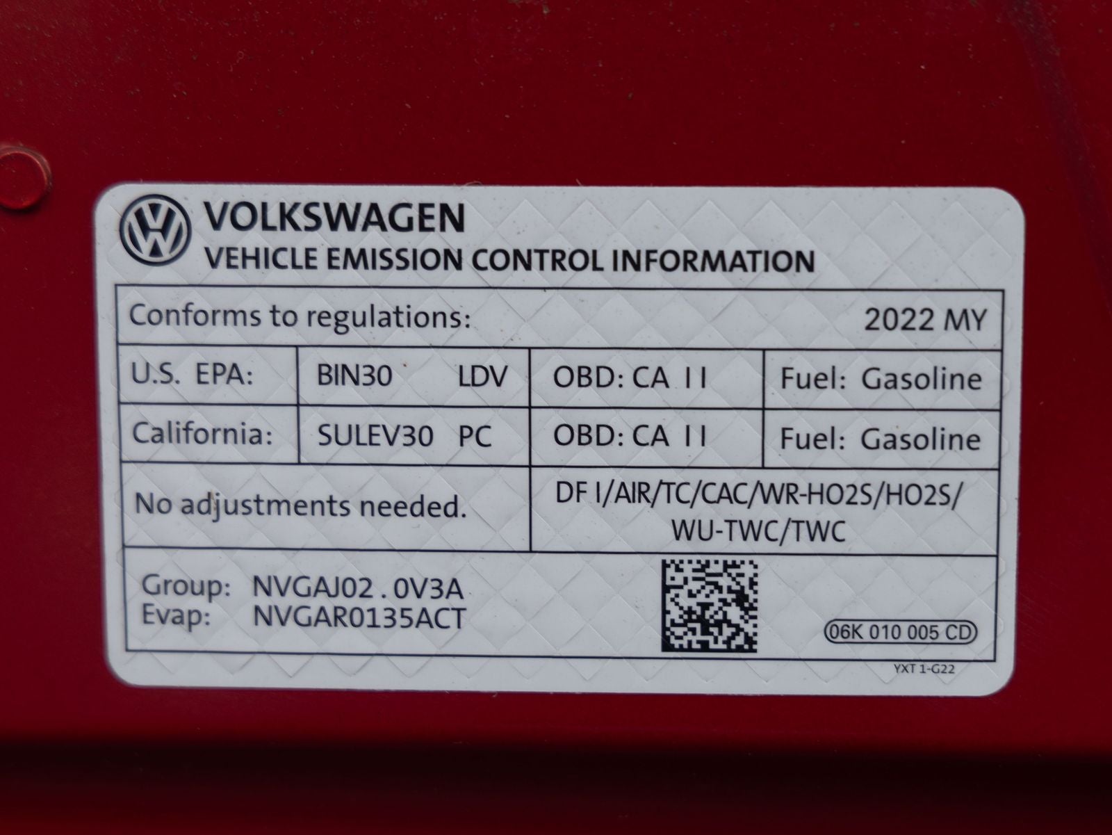 2022 Volkswagen Tiguan 2.0T SE