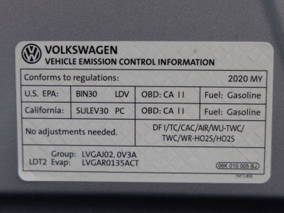 2020 Volkswagen Tiguan 2.0T SE 4Motion