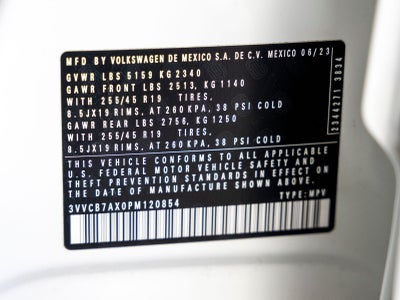 2023 Volkswagen Tiguan 2.0T SE R-Line Black