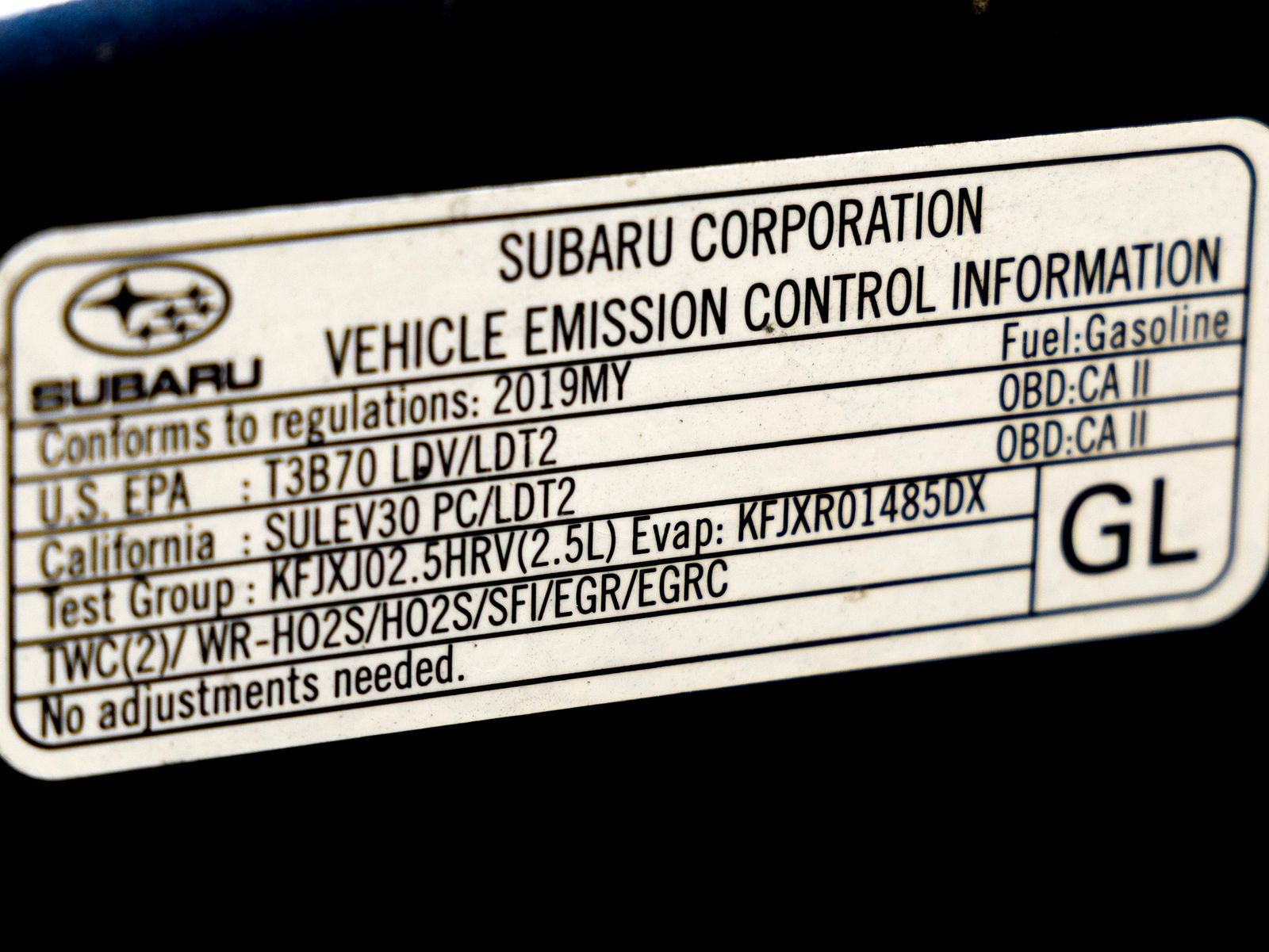 2019 Subaru Outback 2.5i Limited