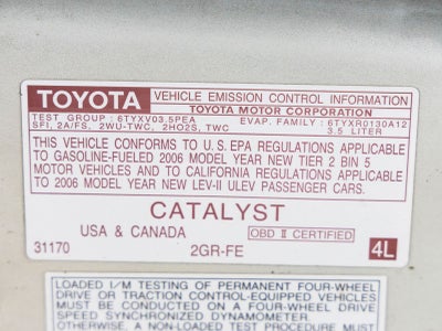 2006 Toyota Avalon Limited