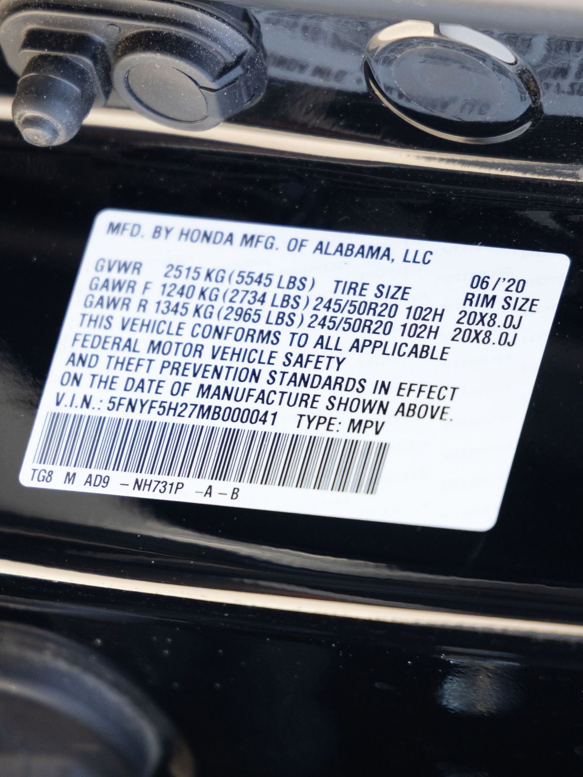 2021 Honda Pilot Special Edition