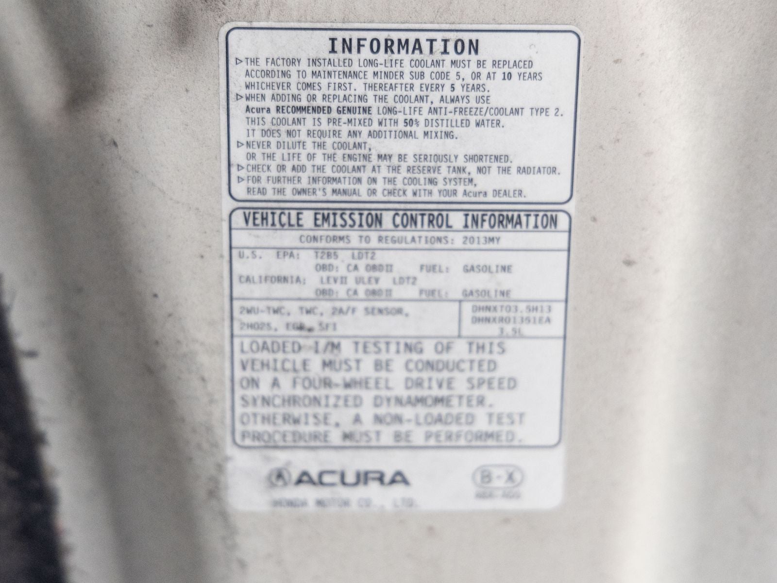 2013 Acura RDX Technology Package w/Technology Package