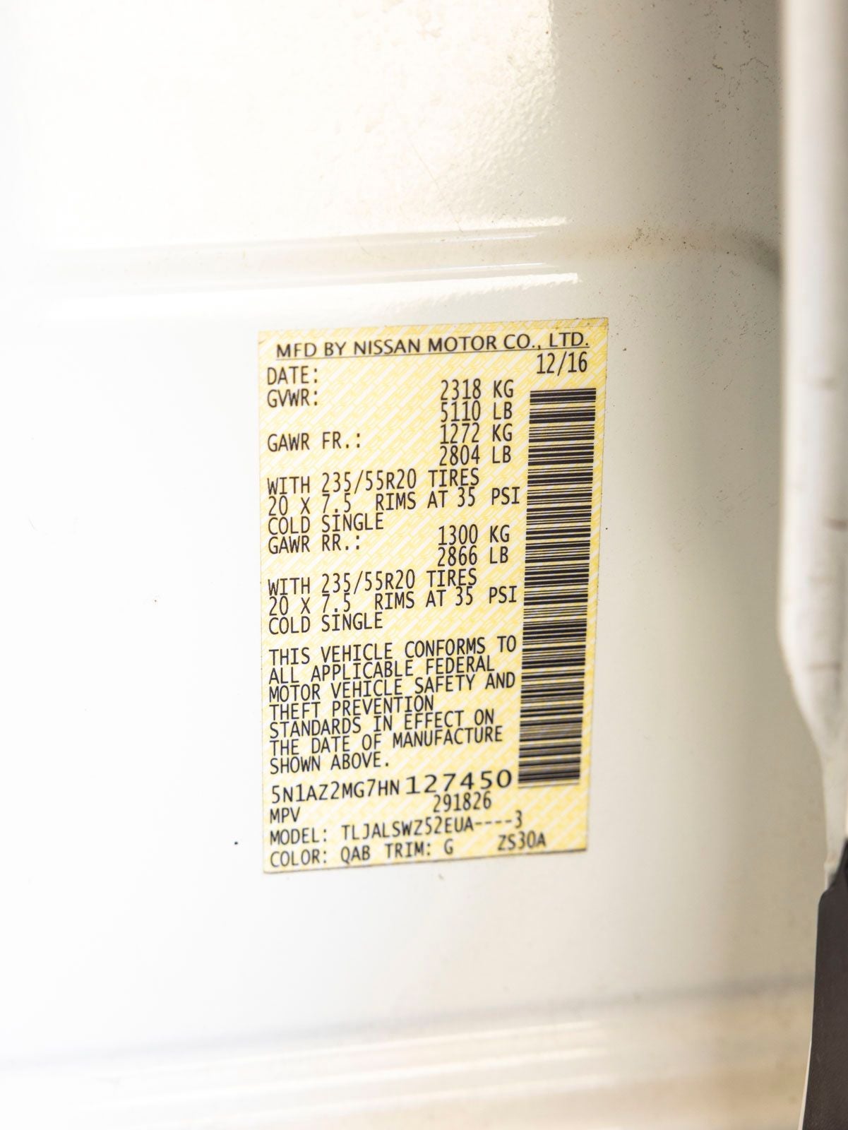 2017 Nissan Murano Platinum