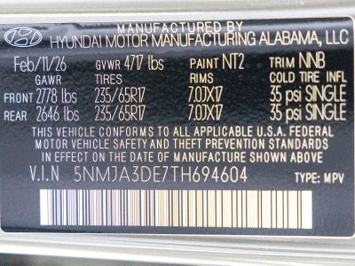 2026 Hyundai TUCSON SE