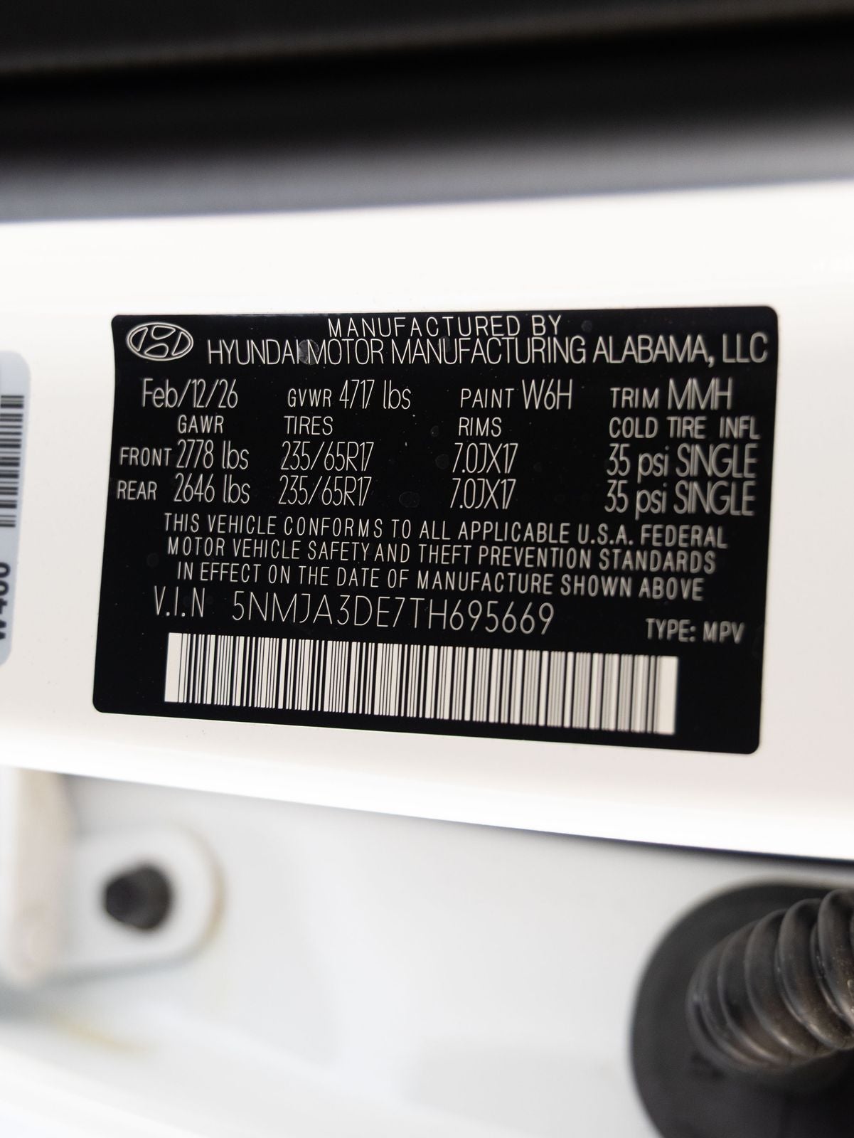 2026 Hyundai TUCSON SE