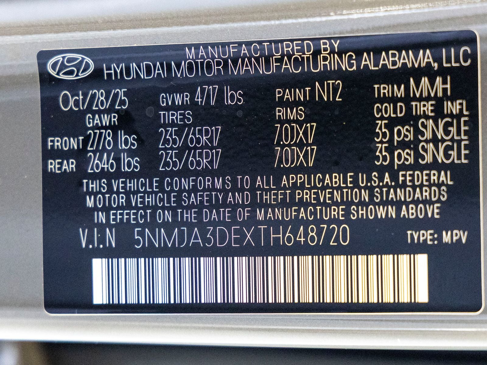 2026 Hyundai TUCSON SE