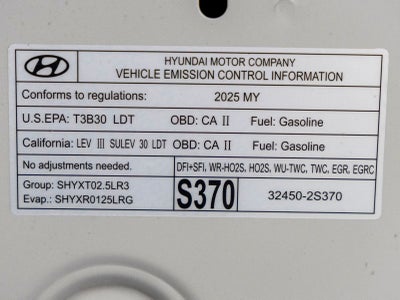 2025 Hyundai TUCSON SEL