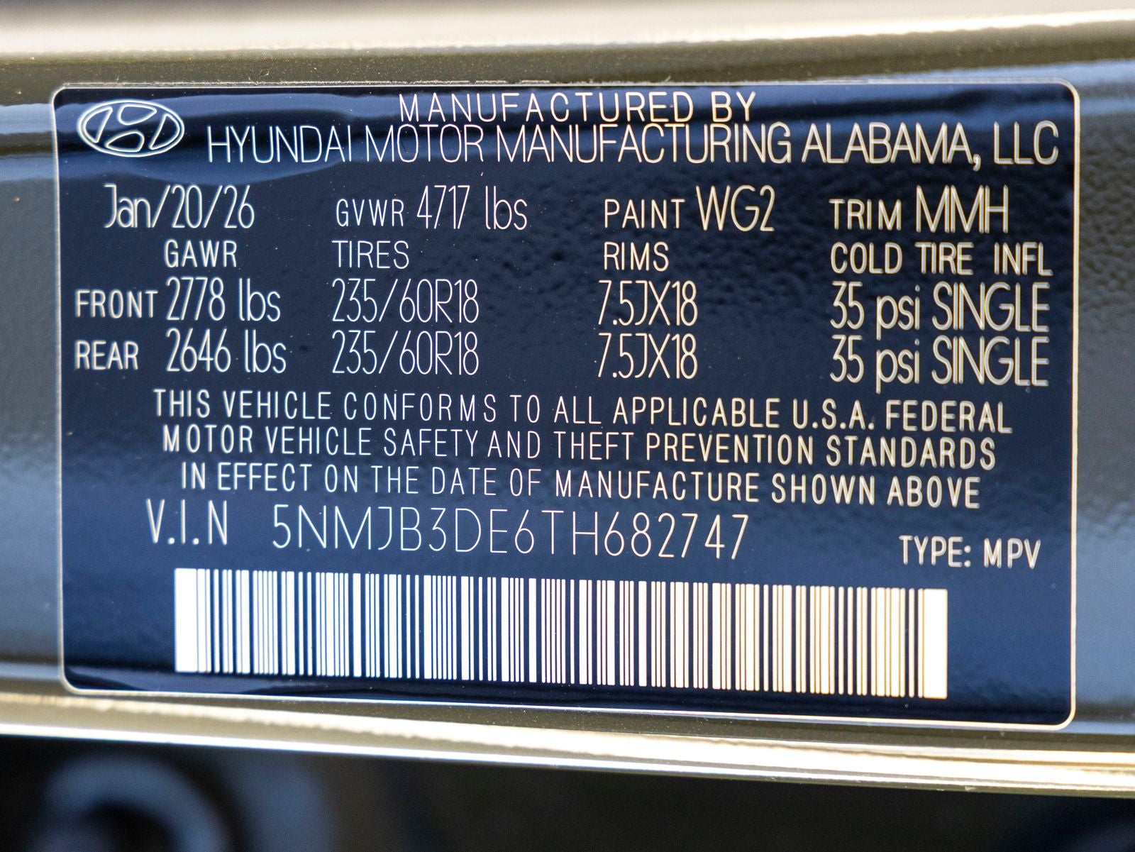 2026 Hyundai TUCSON SEL