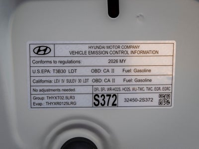 2026 Hyundai TUCSON SEL Plus