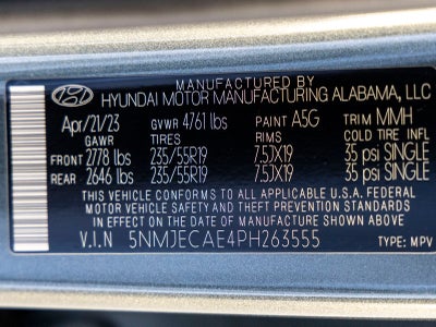 2023 Hyundai TUCSON Limited