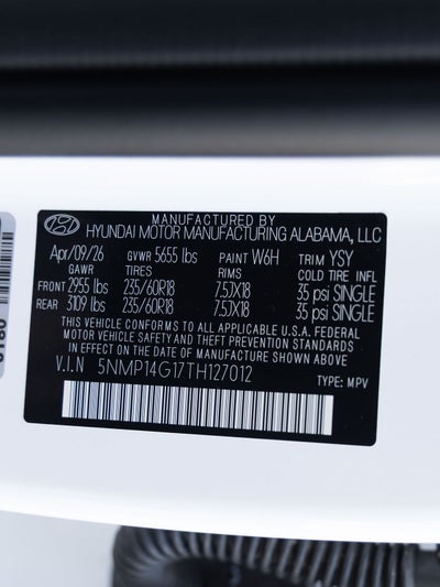 2026 Hyundai SANTA FE HYBRID SE