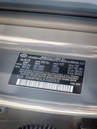 2026 Hyundai SANTA FE SE