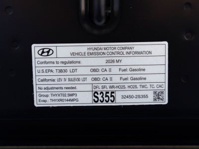 2026 Hyundai SANTA FE SEL