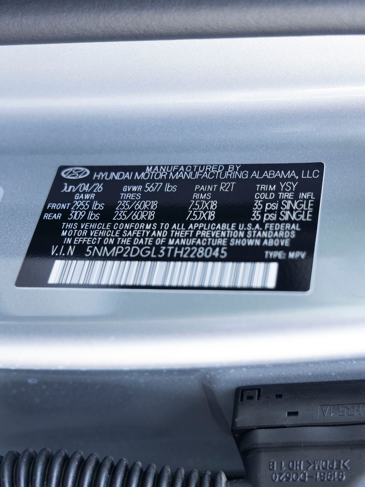 2026 Hyundai SANTA FE SEL