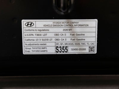 2026 Hyundai SANTA FE SEL