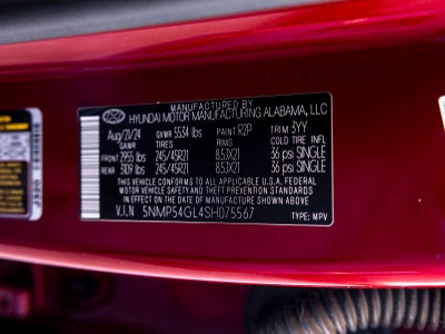 2025 Hyundai SANTA FE Calligraphy