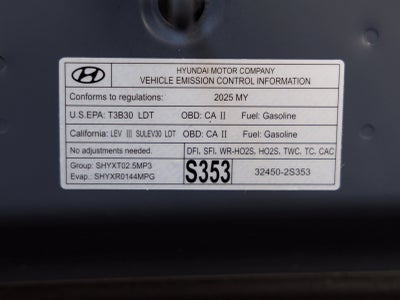 2025 Hyundai SANTA FE Calligraphy