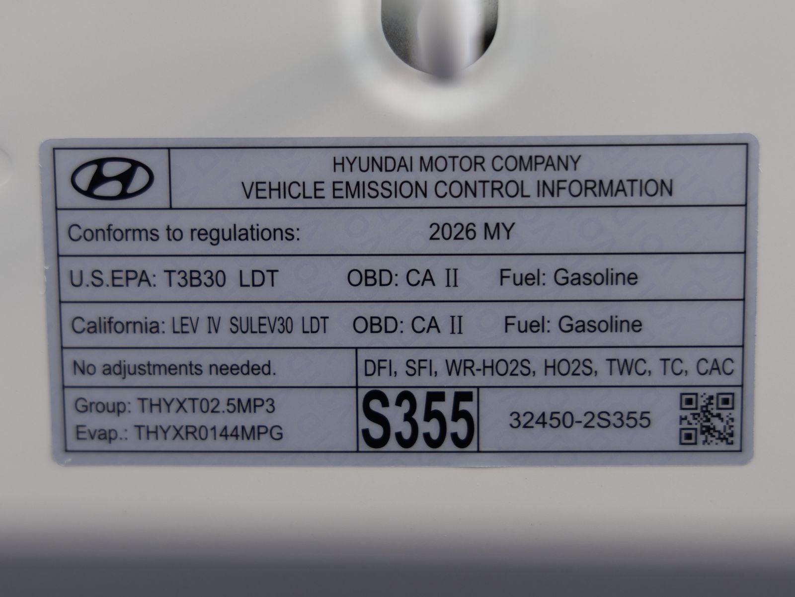 2026 Hyundai SANTA FE Calligraphy