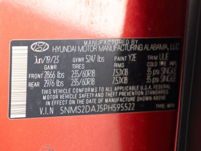 2023 Hyundai SANTA FE SEL