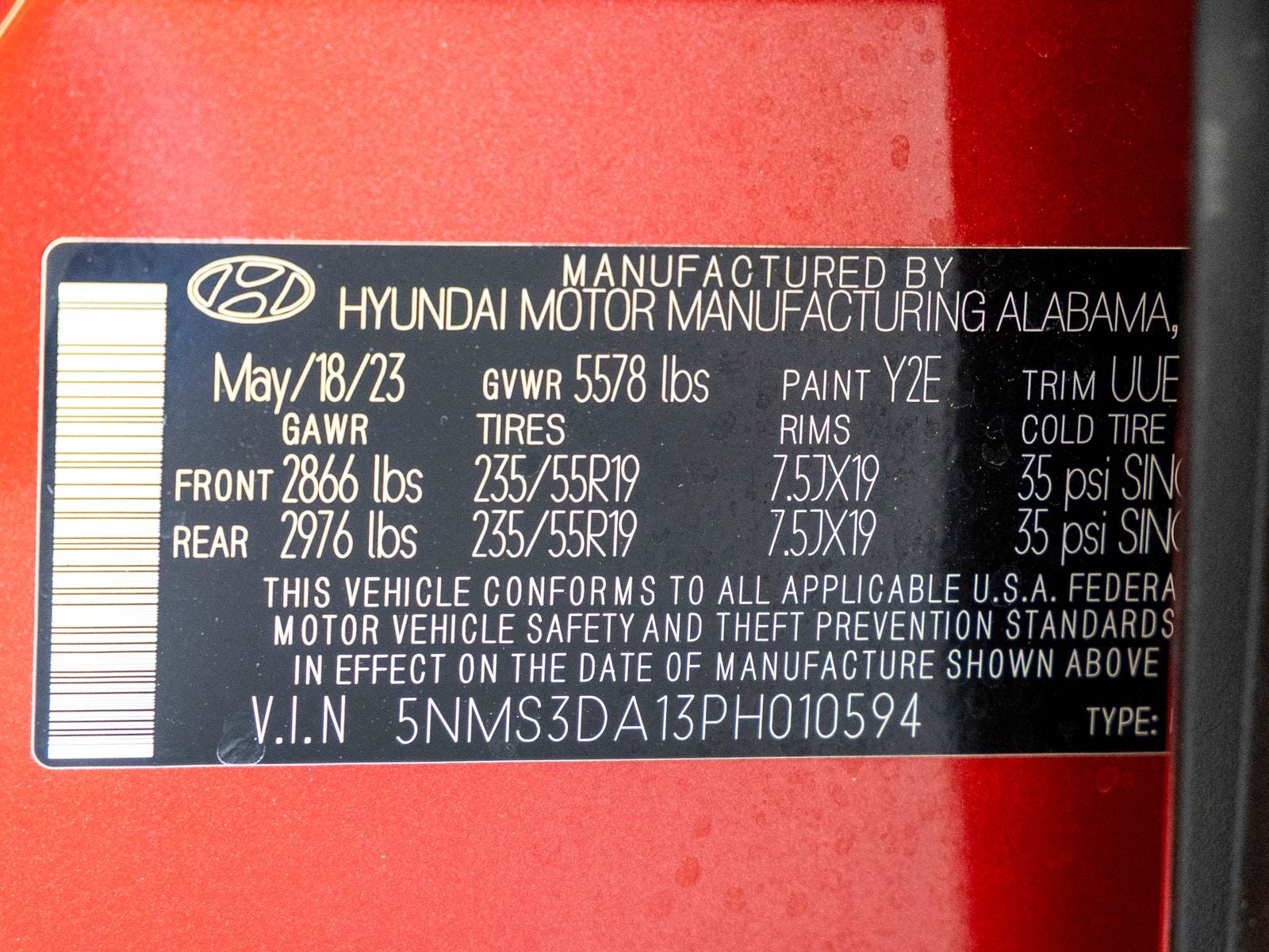 2023 Hyundai SANTA FE HYBRID SEL Premium