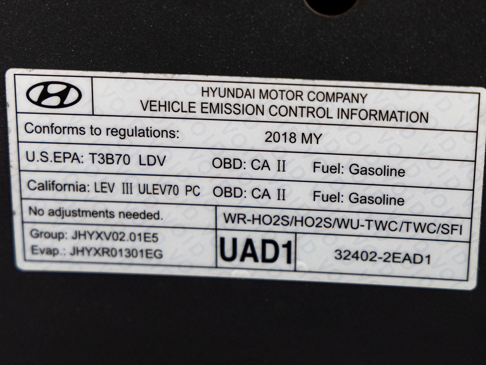 2018 Hyundai ELANTRA Value Edition