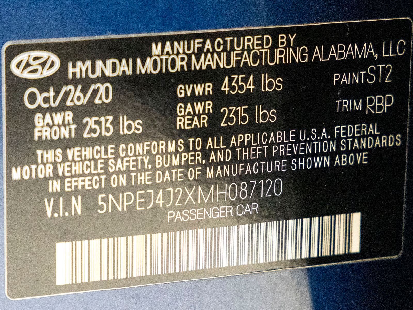 2021 Hyundai SONATA SEL Plus