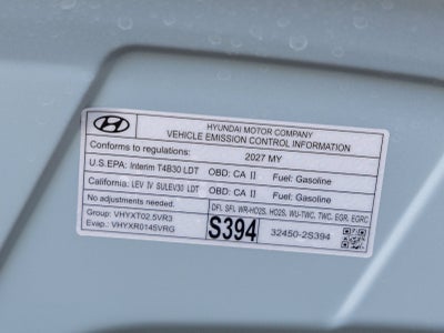 2027 Hyundai SANTA CRUZ SE
