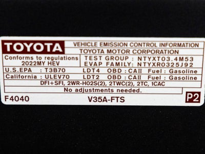 2022 Toyota Tundra Hybrid Platinum