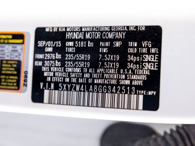 2016 Hyundai SANTA FE SPORT 2.0T