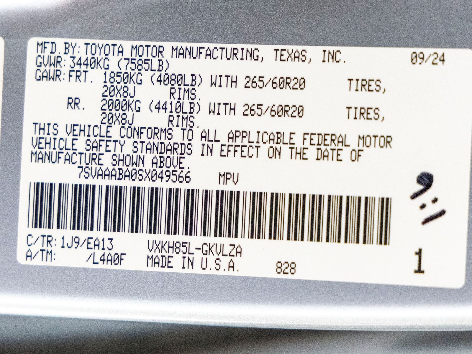 2025 Toyota Sequoia Limited