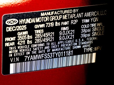 2026 Hyundai IONIQ 9 Performance Limited