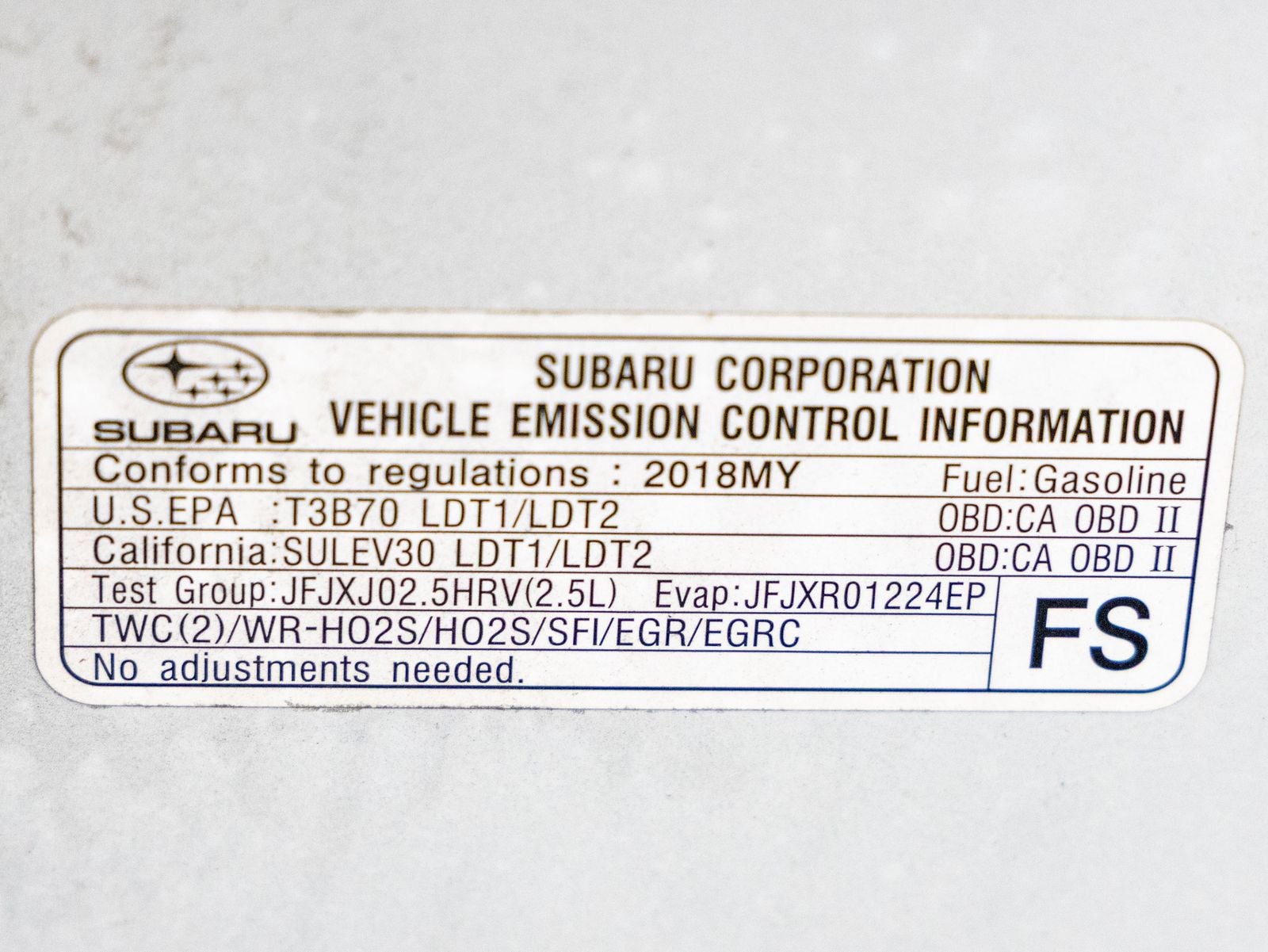 2018 Subaru Forester 2.5i Touring