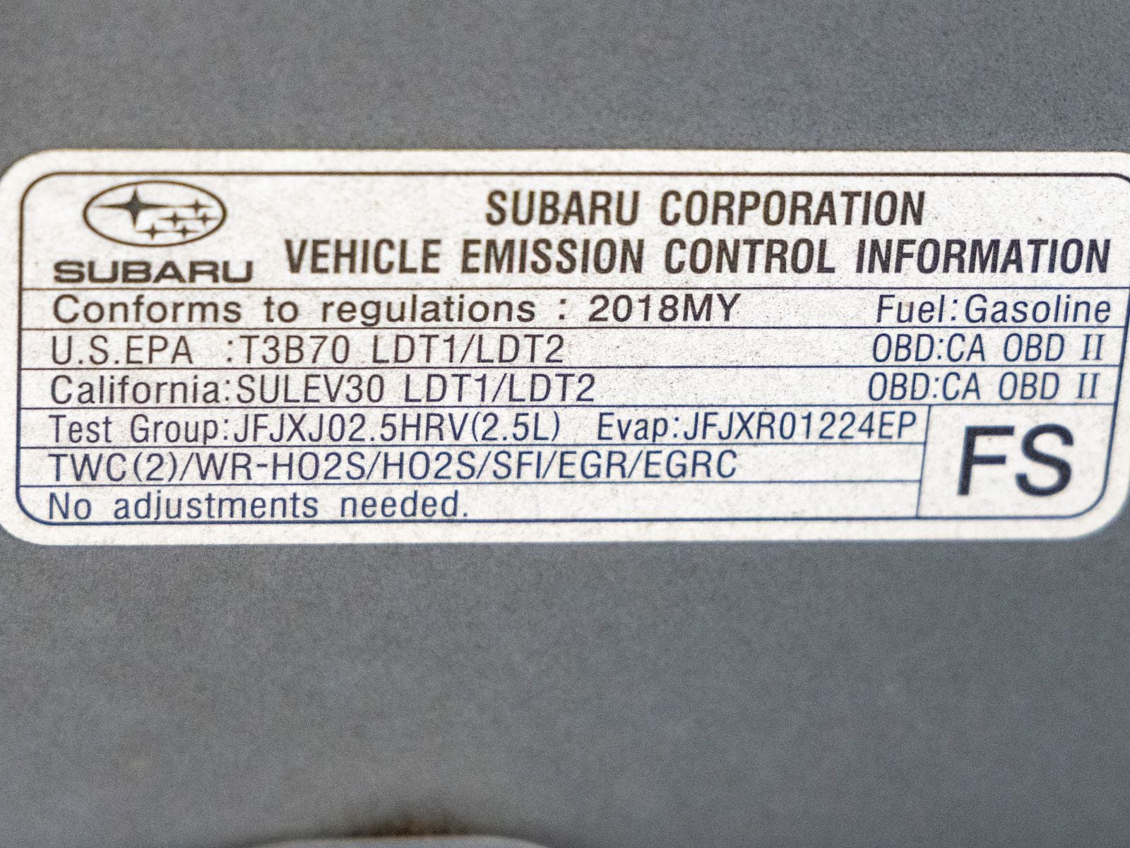 2018 Subaru Forester 2.5i Touring