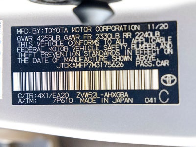 2021 Toyota Prius Prime Limited