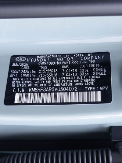 2027 Hyundai KONA SEL Sport