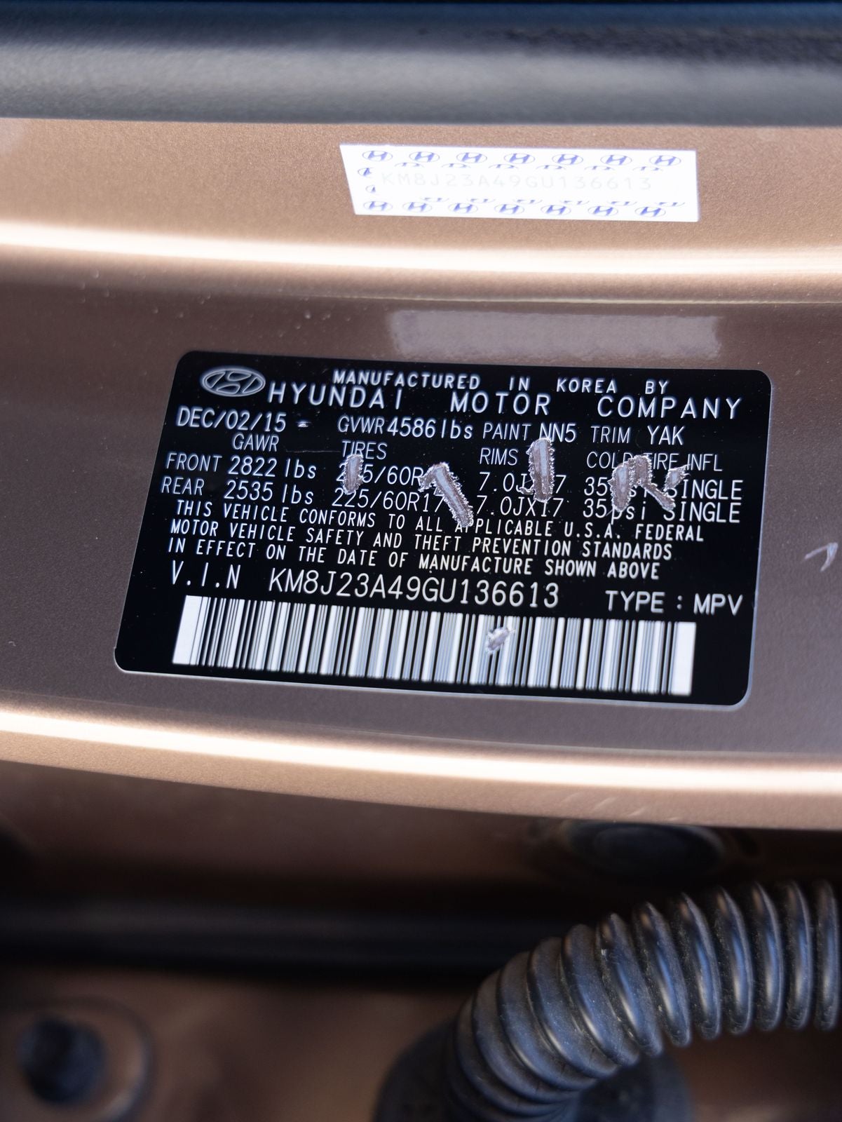 2016 Hyundai TUCSON SE