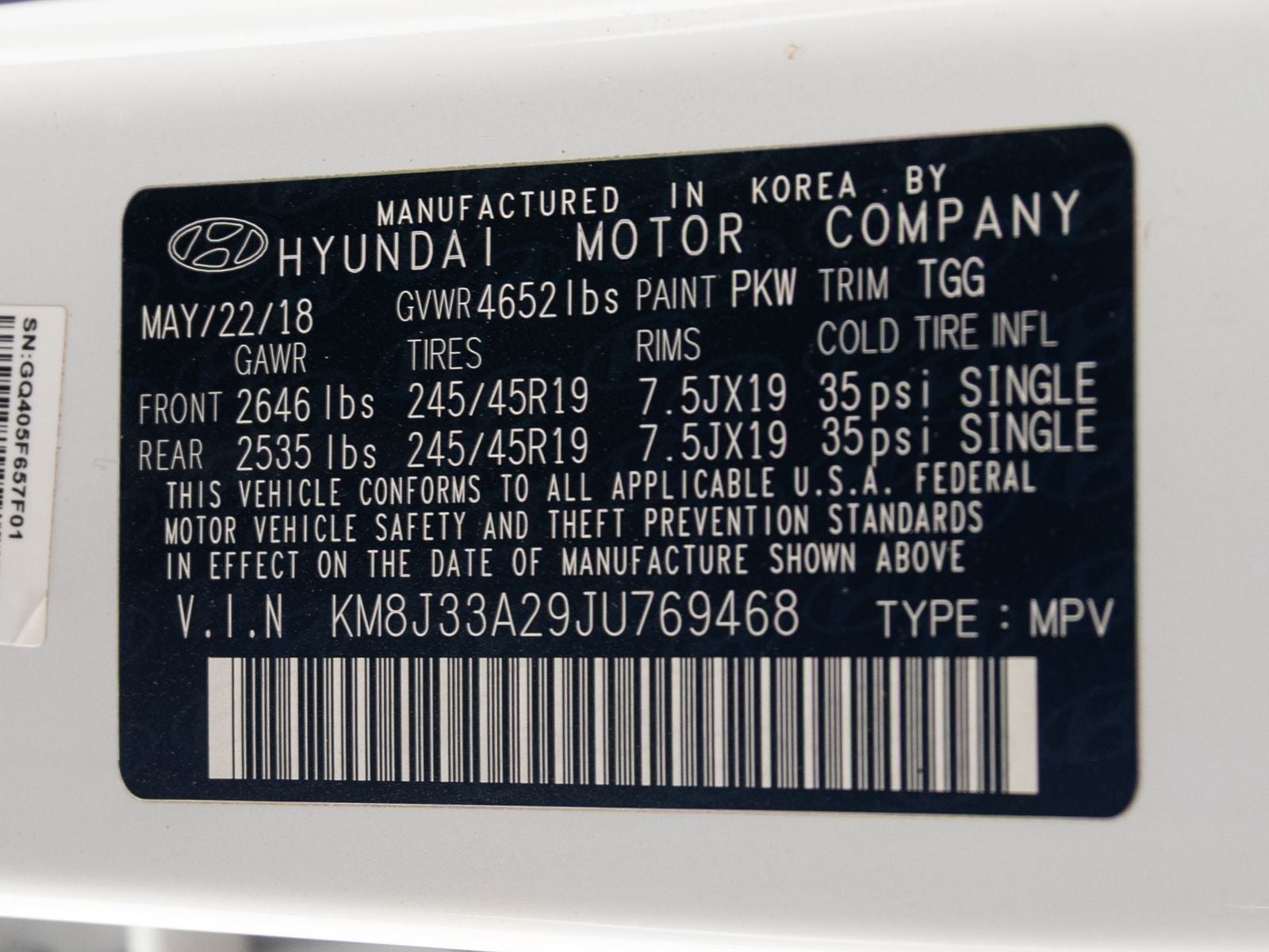 2018 Hyundai TUCSON Value