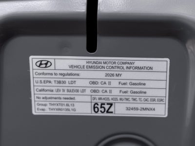 2026 Hyundai TUCSON HYBRID SE