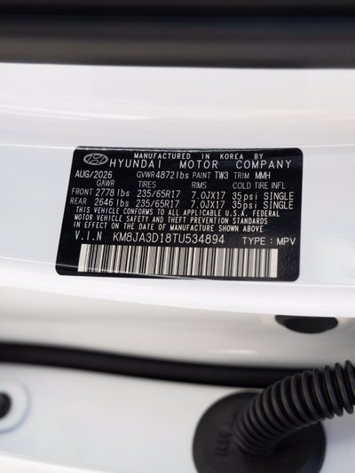 2026 Hyundai TUCSON HYBRID SE