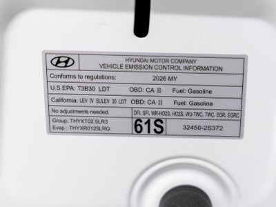 2026 Hyundai TUCSON SE